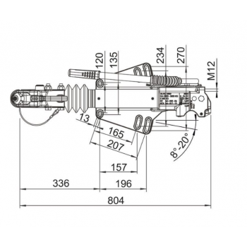 Attelage complet AL-KO 3500, 2000-3500kg