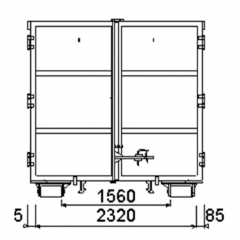 Abrollcontainer Standardversion