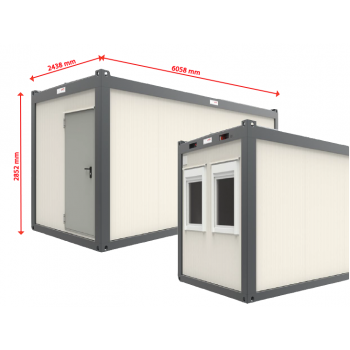 Einfacher Pavillon K1 (12,5 m2)