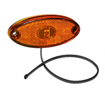 Positionsleuchte orange LED Flatpoint 2, 12 V