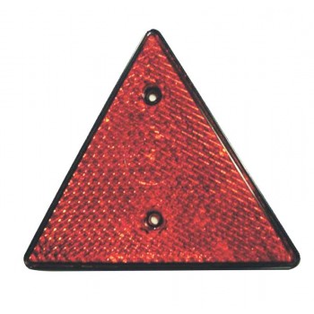 Catadioptre triangulaire, avec deux trous