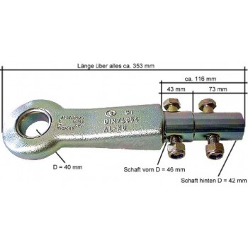 DIN-Zugöse AL-KO 351S / 2.8VB