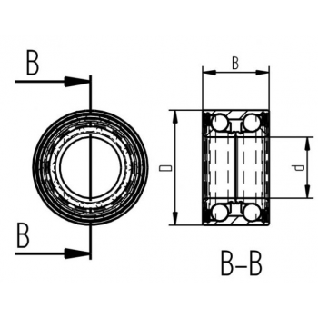 Kompaktlager AL-KO 2361 - 42/80x42 mm