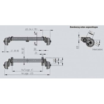 GFA 1350kg, A: 1300mm, C: 1750mm