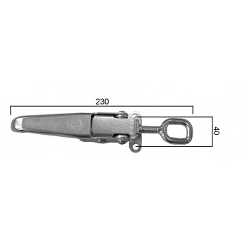 Fermeture Excentrique avec oeillet M10