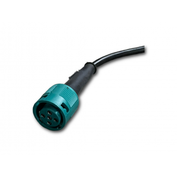 Raccord Bajonett 5-pol droite avec cable