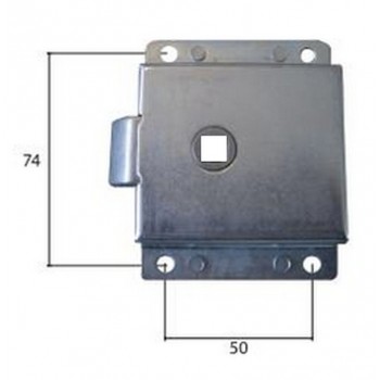 Serrure volet, mesure à l'ext. 68x88x18mm