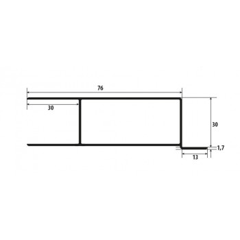 Fermetures à levier enc. ALU 25mm, ga.,180°