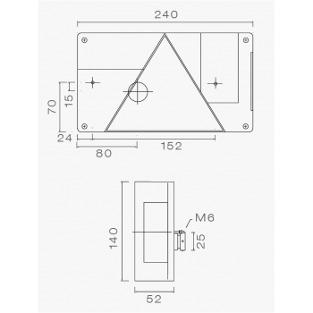 Rücklicht Aspök Multipoint I links