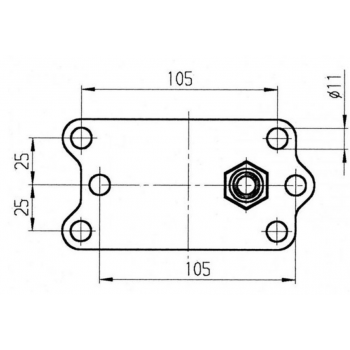 Halter verstärkt Ø48mm